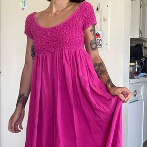 anthropologie maxi dress